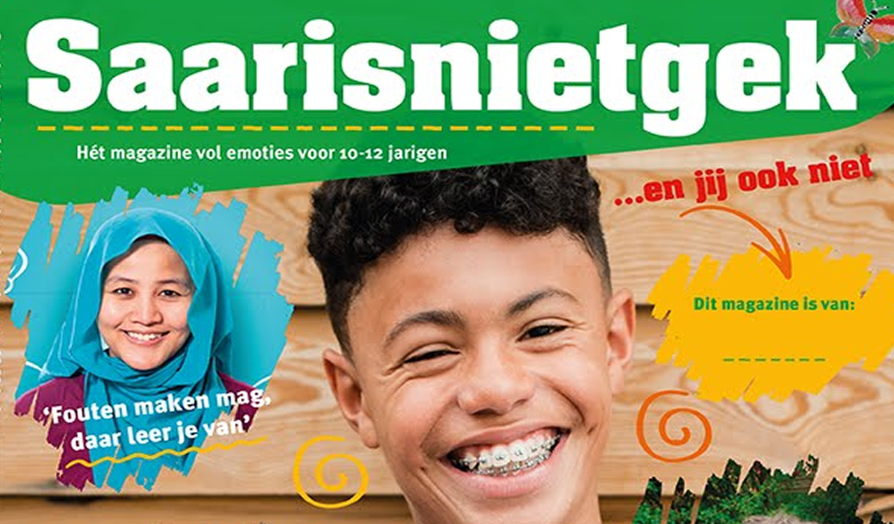 Saarisnietgek komt met magazine voor kinderen 10-12 jaar met mentale problemen