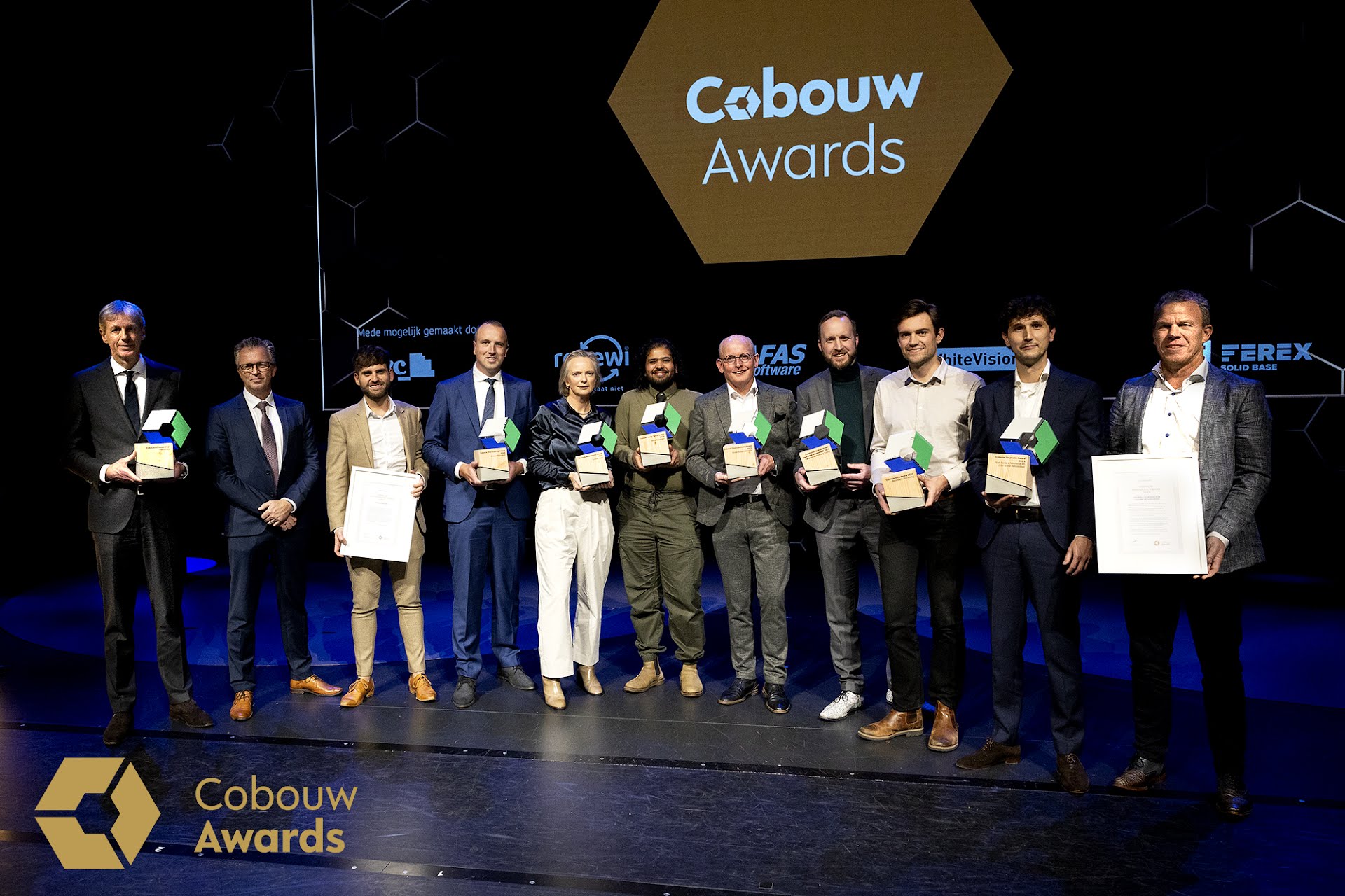 Heembouw wint Cobouw50 Award als best presterende bouwer van het jaar
